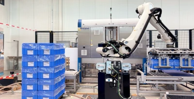 Robotic crate stacking solutions
