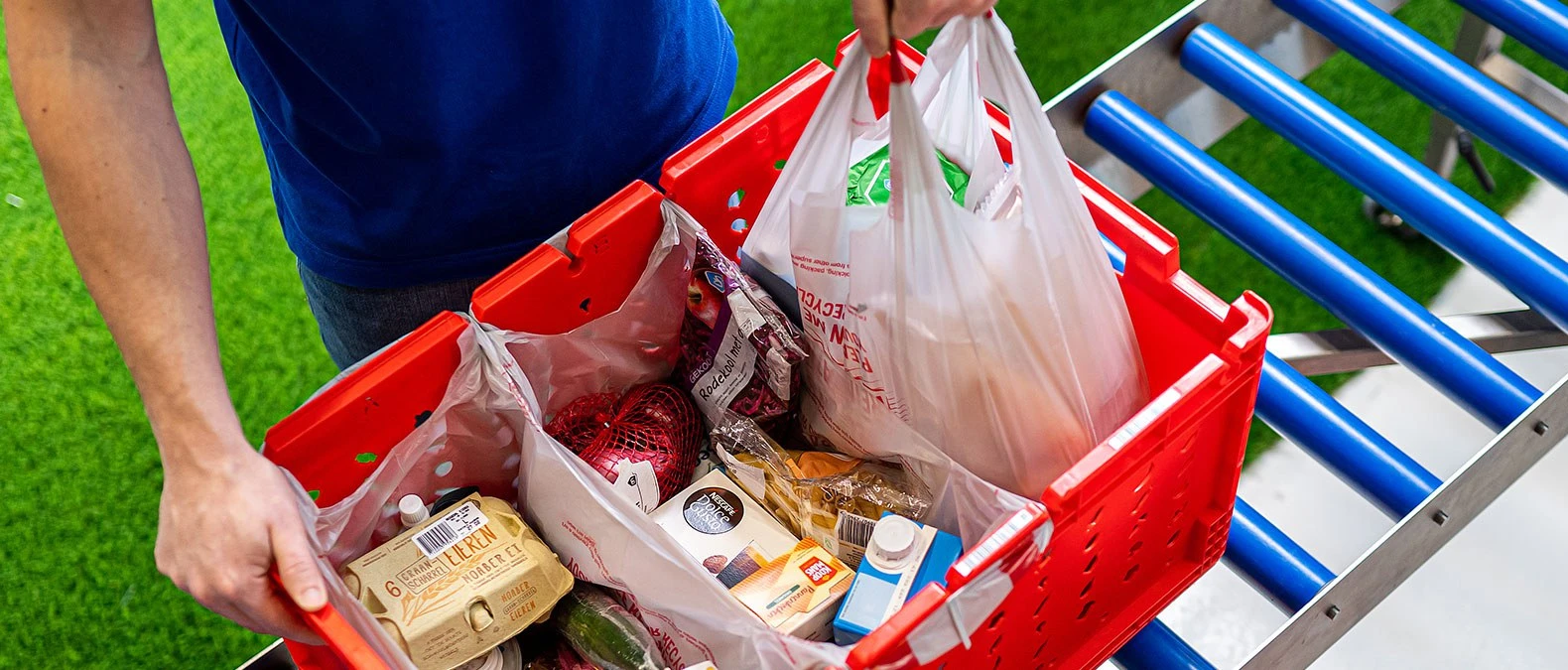 E-commerce | Grocery - Bag in crate | Niverplast