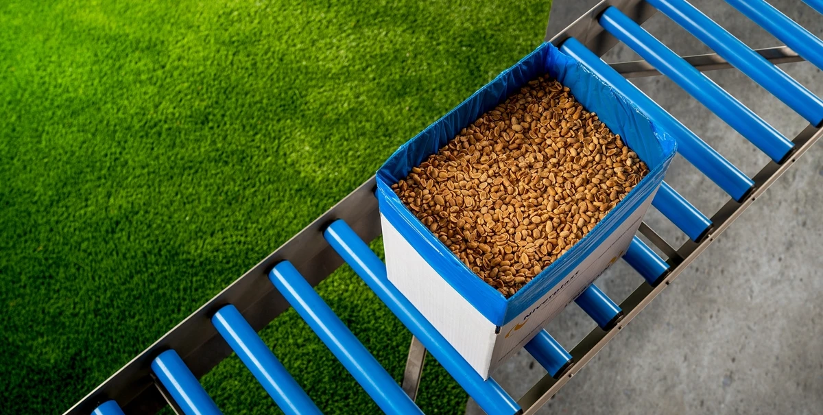 Peanuts bulk packaging - bag in box - Niverplast