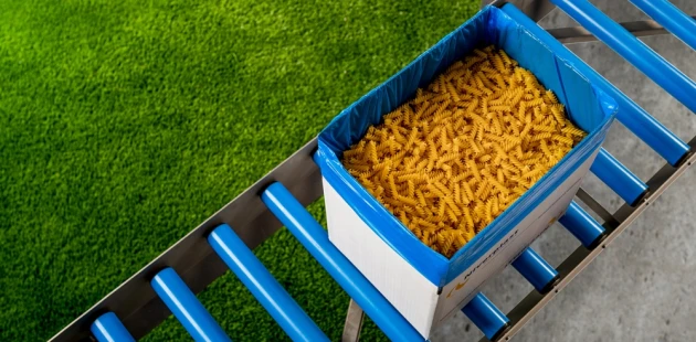 Fussili bulk packaging - bag in box - Niverplast