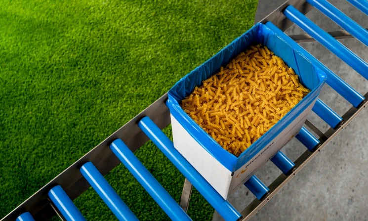 Fussili bulk packaging - bag in box - Niverplast